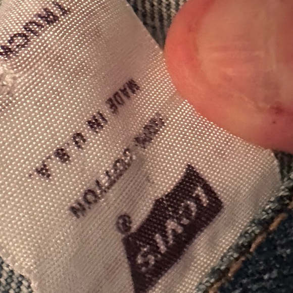 2005 Levi’s Premium trucker jacket. LOWEST PRICE. - Picture 6 of 6